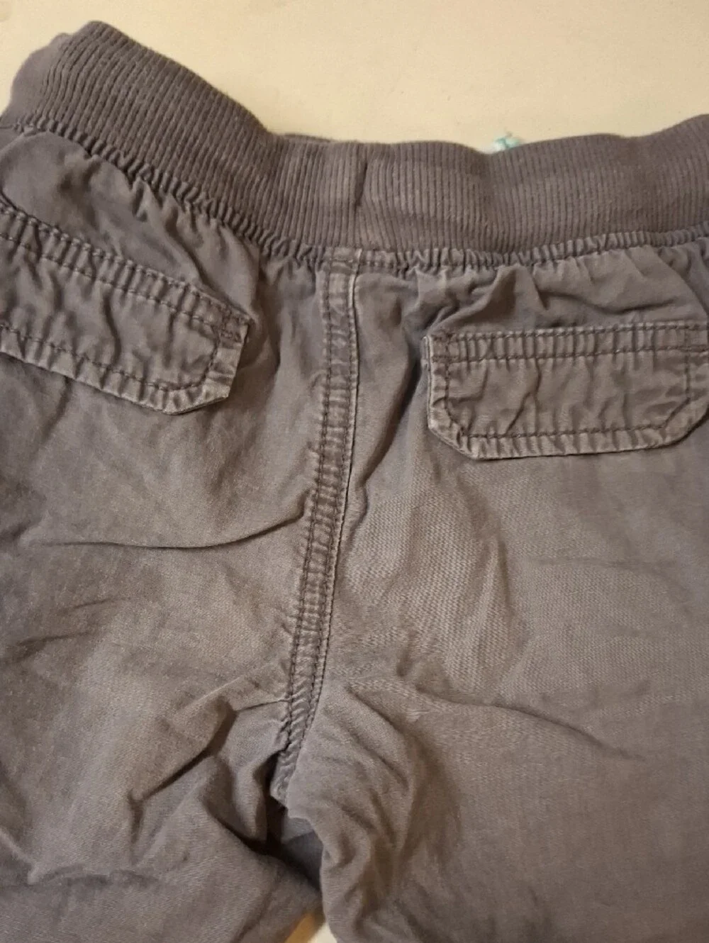 Carter's Dark Gray Cargo Shorts with Drawstring